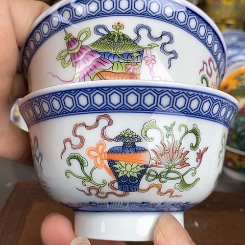 景德镇陶瓷藏式茶碗