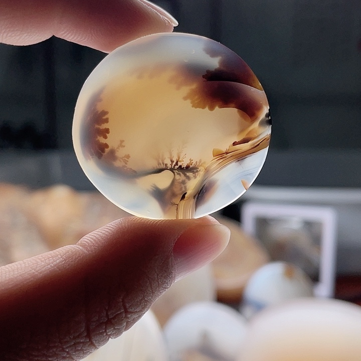 玛瑙/玉髓未镶嵌吊坠(不含链)