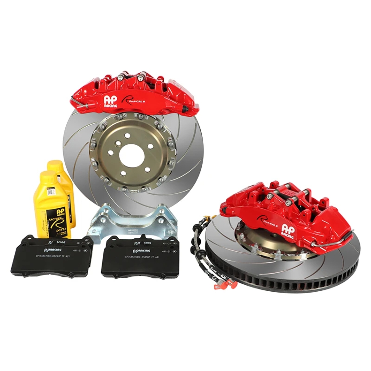 【官方套装】AP刹车CP9560/61/62大6活塞Radi CAL Ⅱ 不对称锻造卡钳