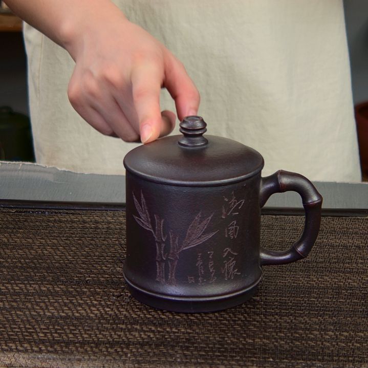 茶杯紫砂高货放漏