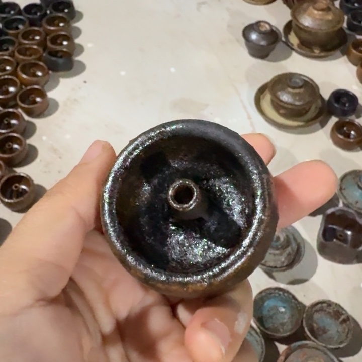 ****一景德镇陶瓷艺术小油灯