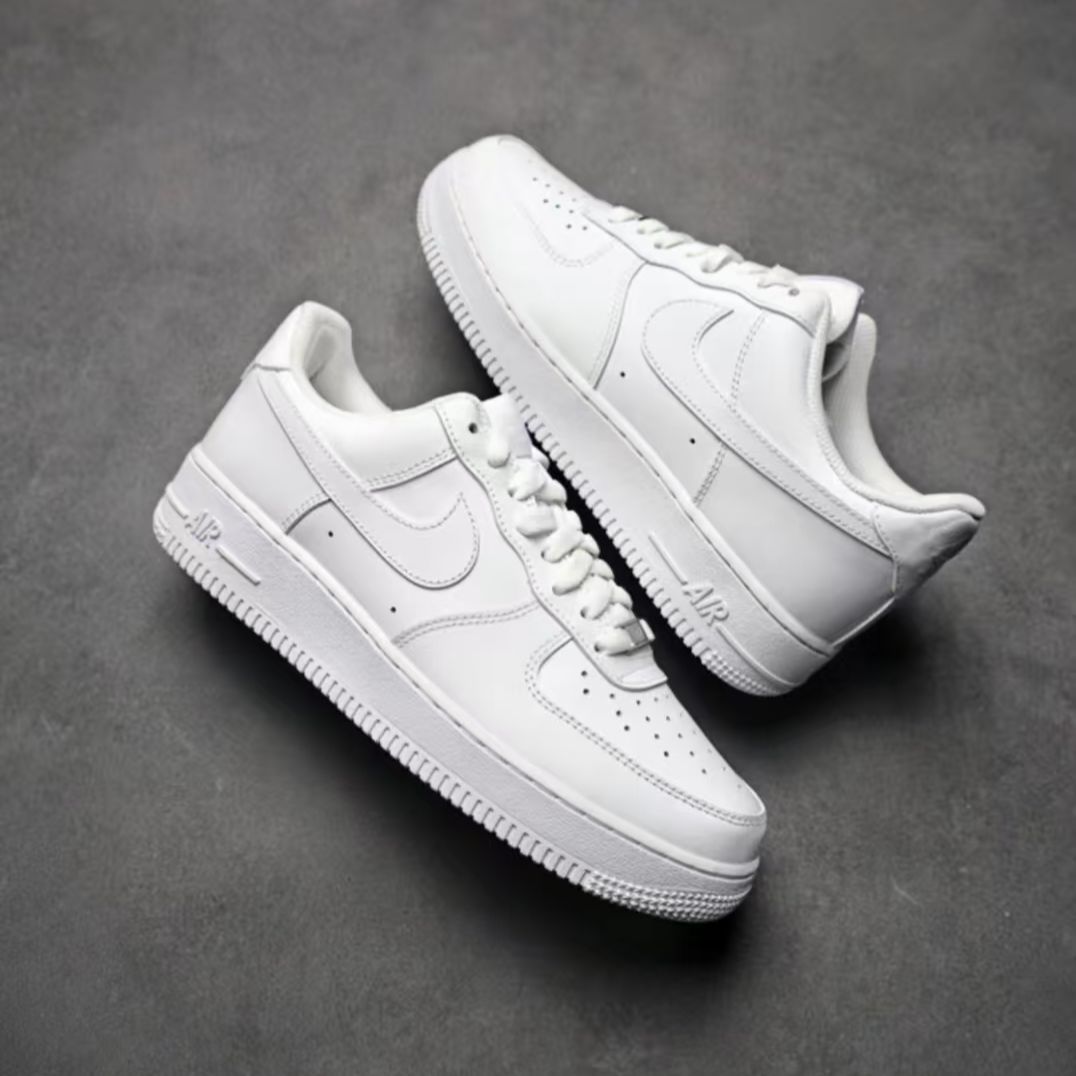 NIKE/耐克Air Force 1 Low 纯白 AF1空军一号女子低帮 DD8959-100