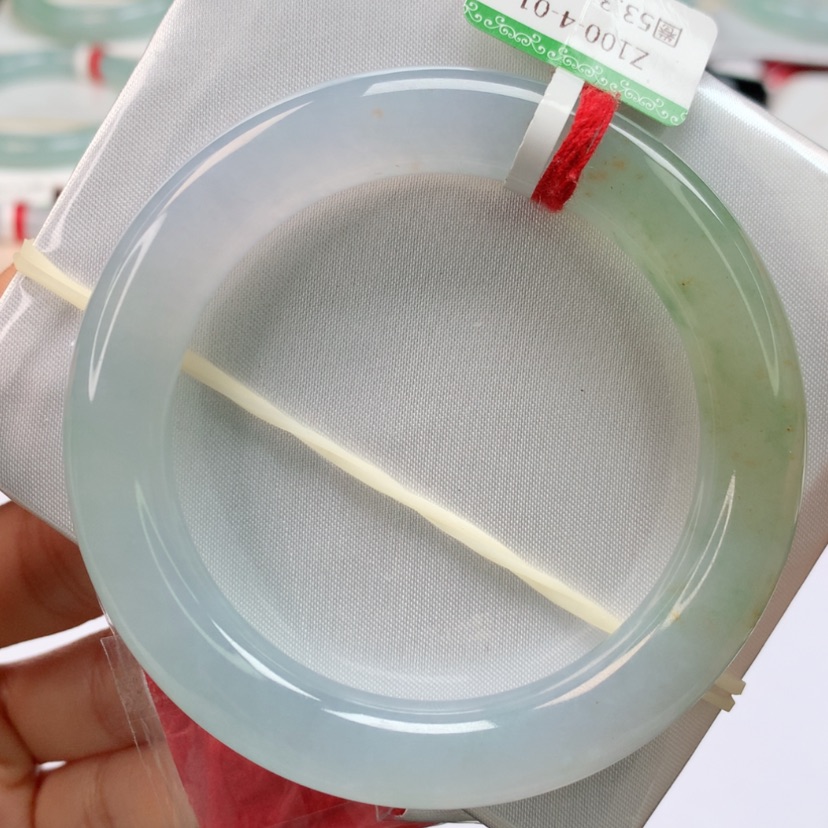 【闪购商品】翡翠手镯未镶嵌天然翡翠手镯