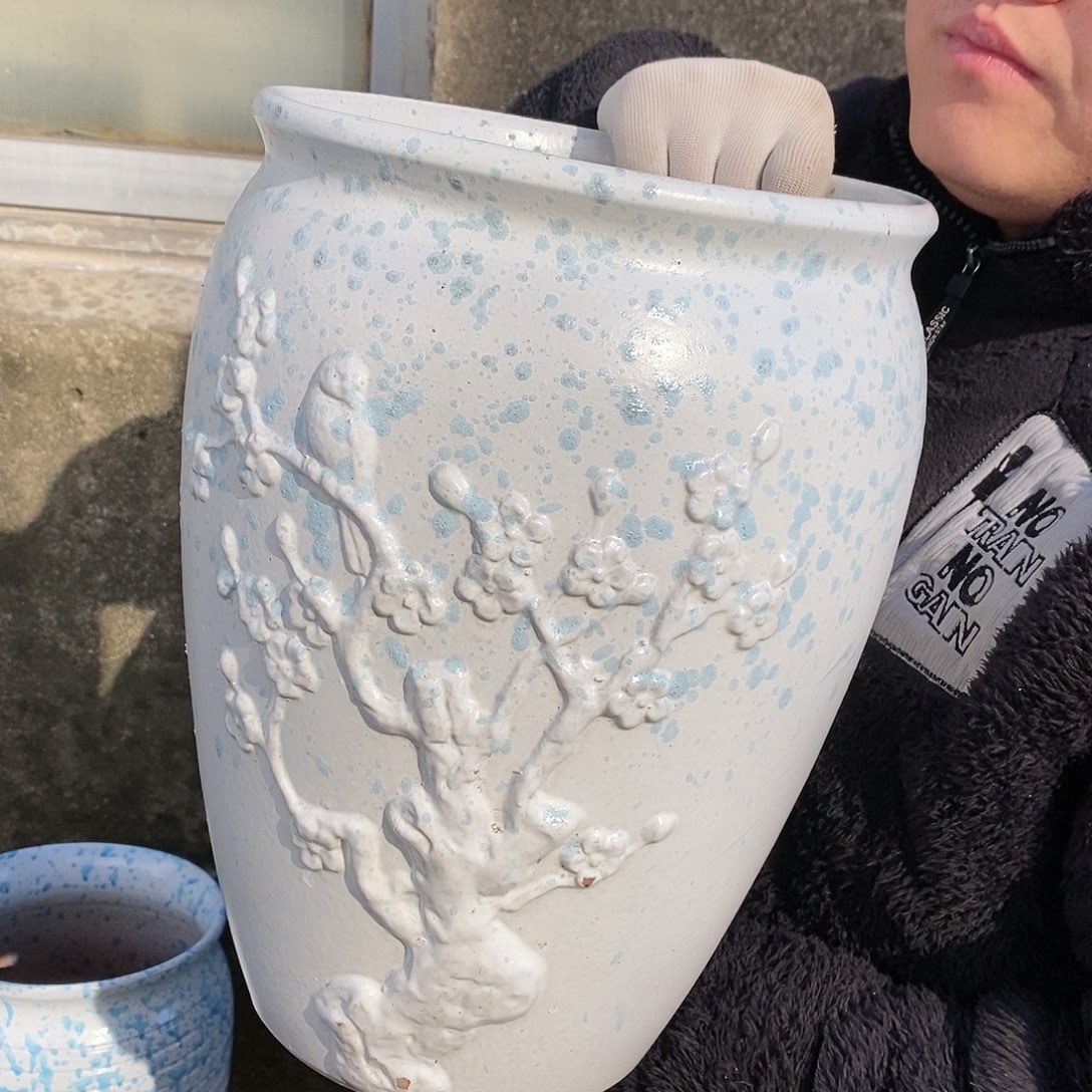 紫砂花盆正品口25高35