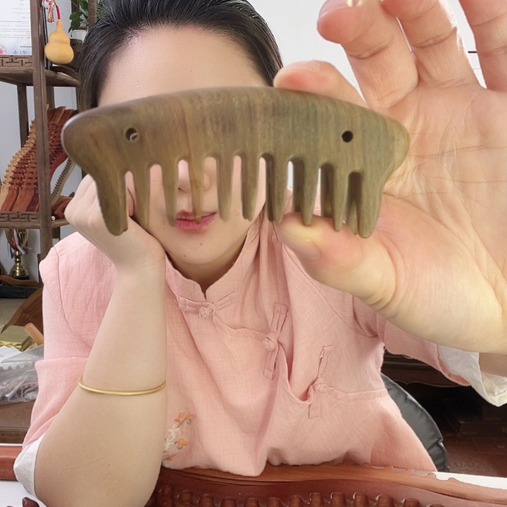 红檀木双排小梳子微瑕福利