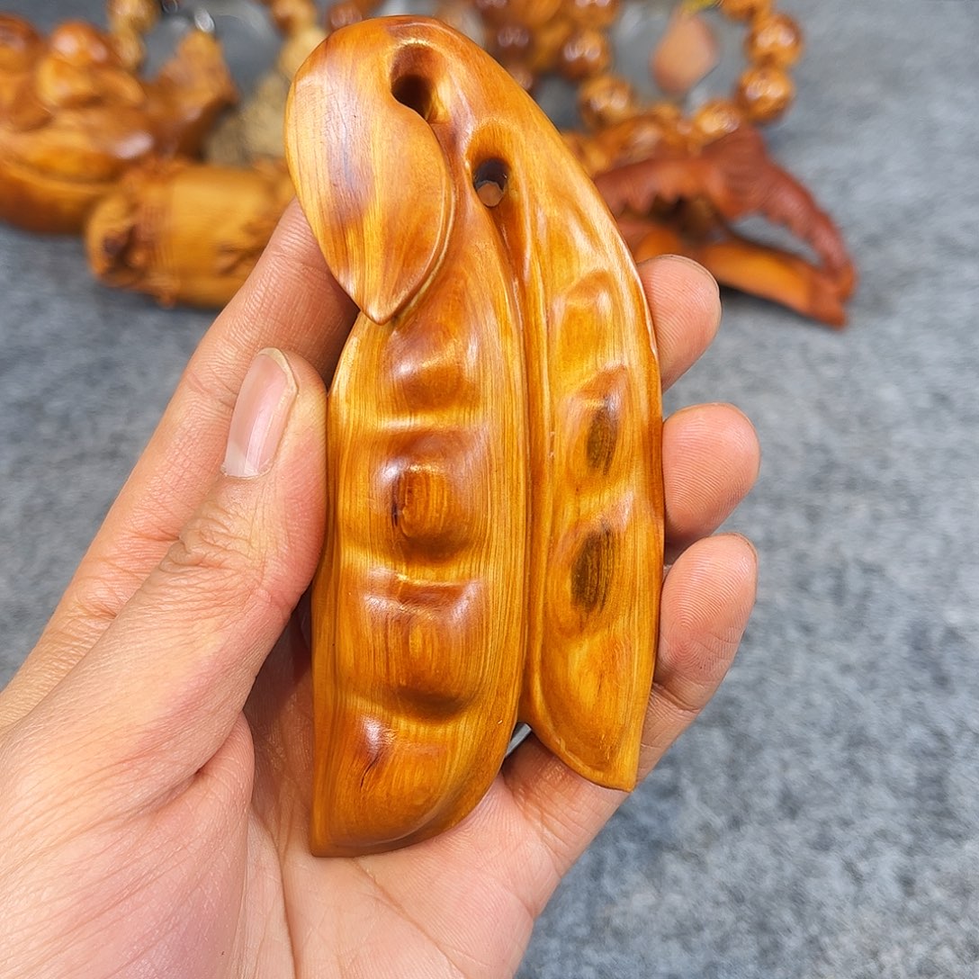 柏木（崖柏）精品把件福豆
