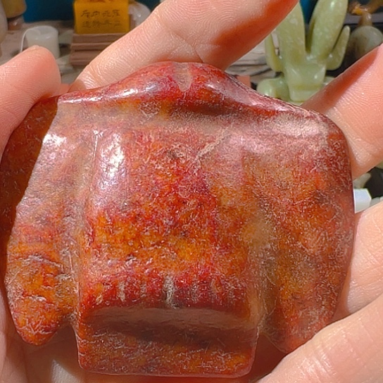 蔚***海和田玉（糖玉）未镶嵌挂件