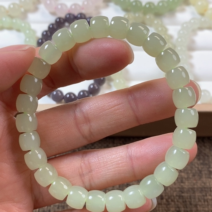 和田玉手串未镶嵌