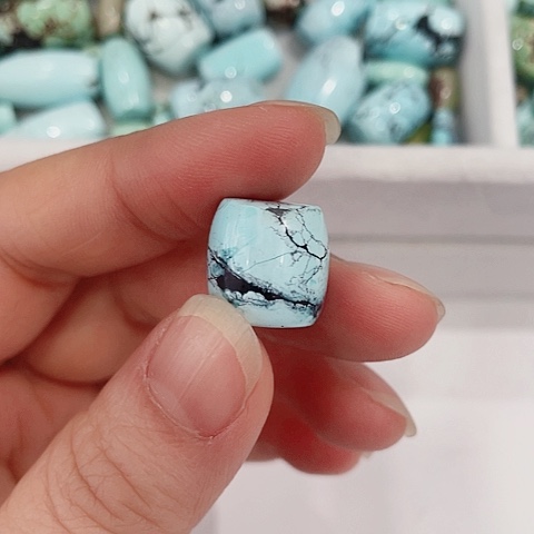 绿松石珠宝半成品未镶嵌