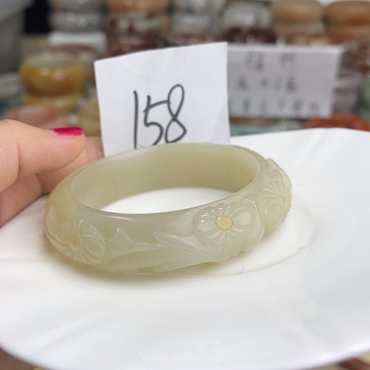 石英质玉圈口57未镶嵌