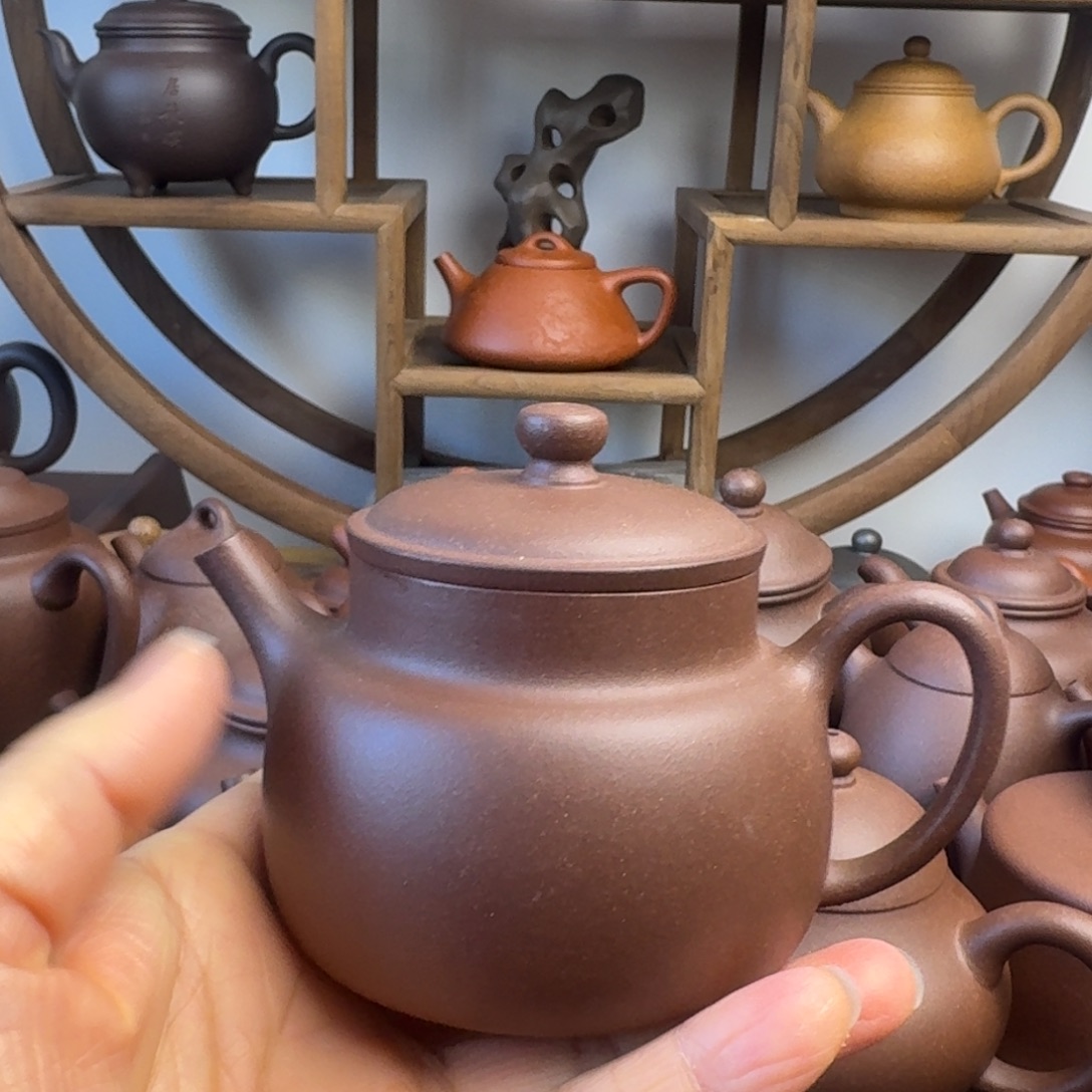 茶壶紫砂200cc言心嫩底槽清