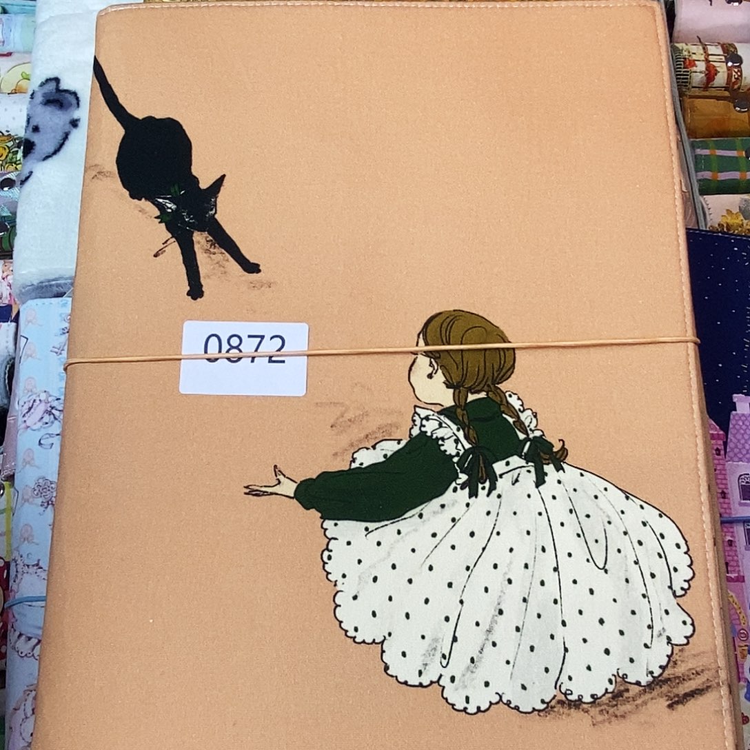 织绣A4活页收纳册0872