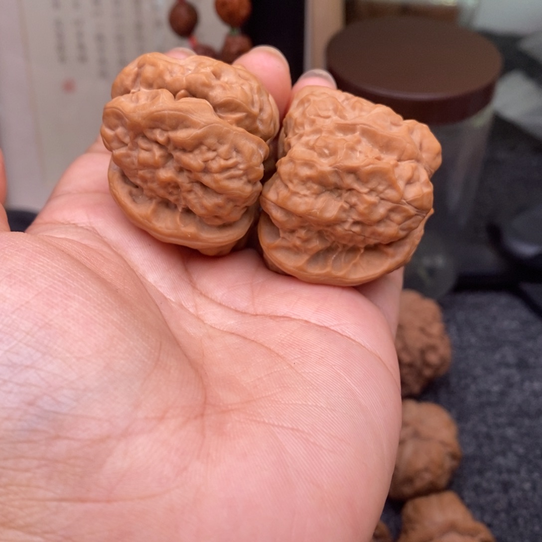 文玩核桃把件40蛤蟆头一220