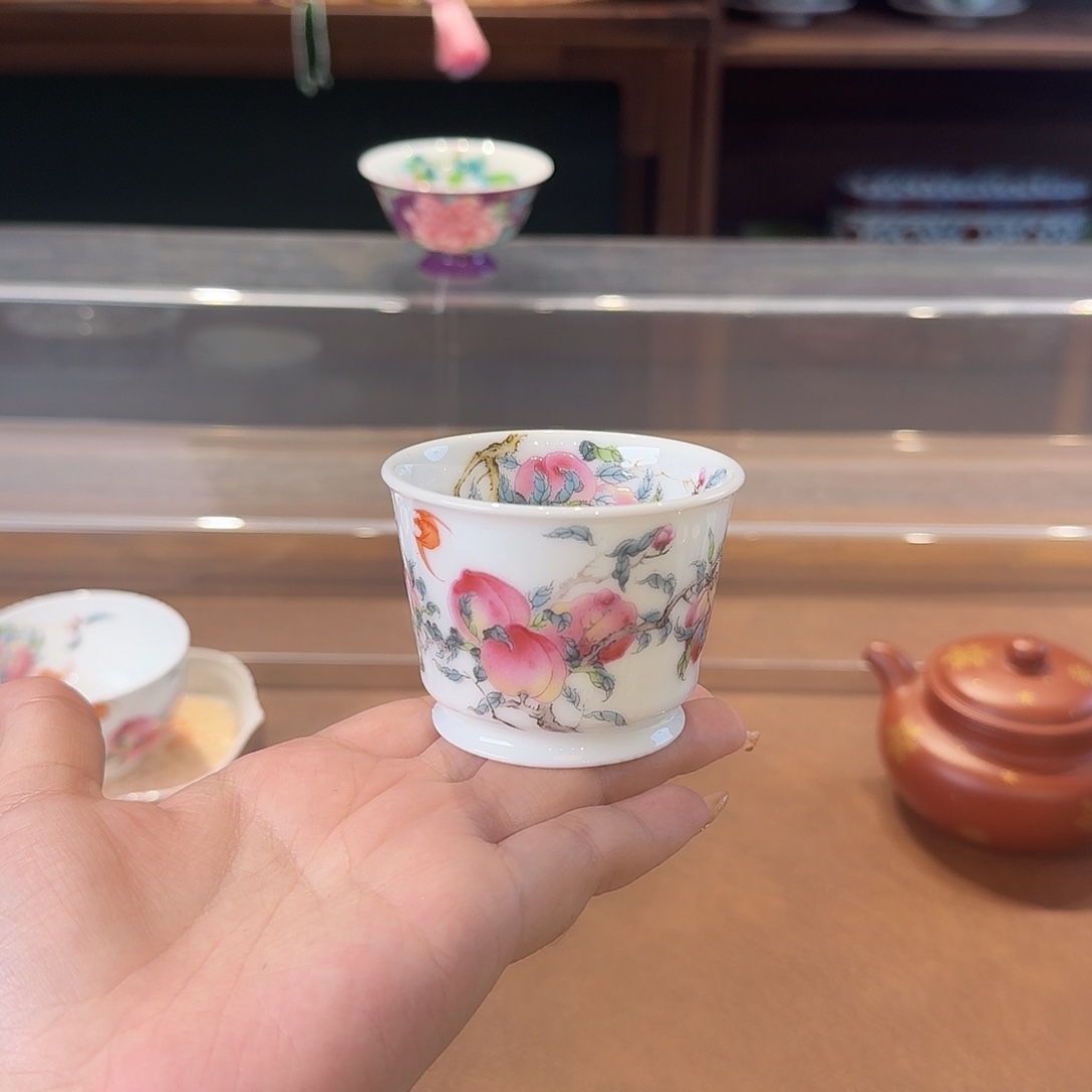 珐琅彩主人杯茶具系列