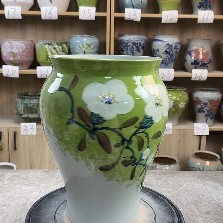 缸13zp景德镇陶瓷花盆