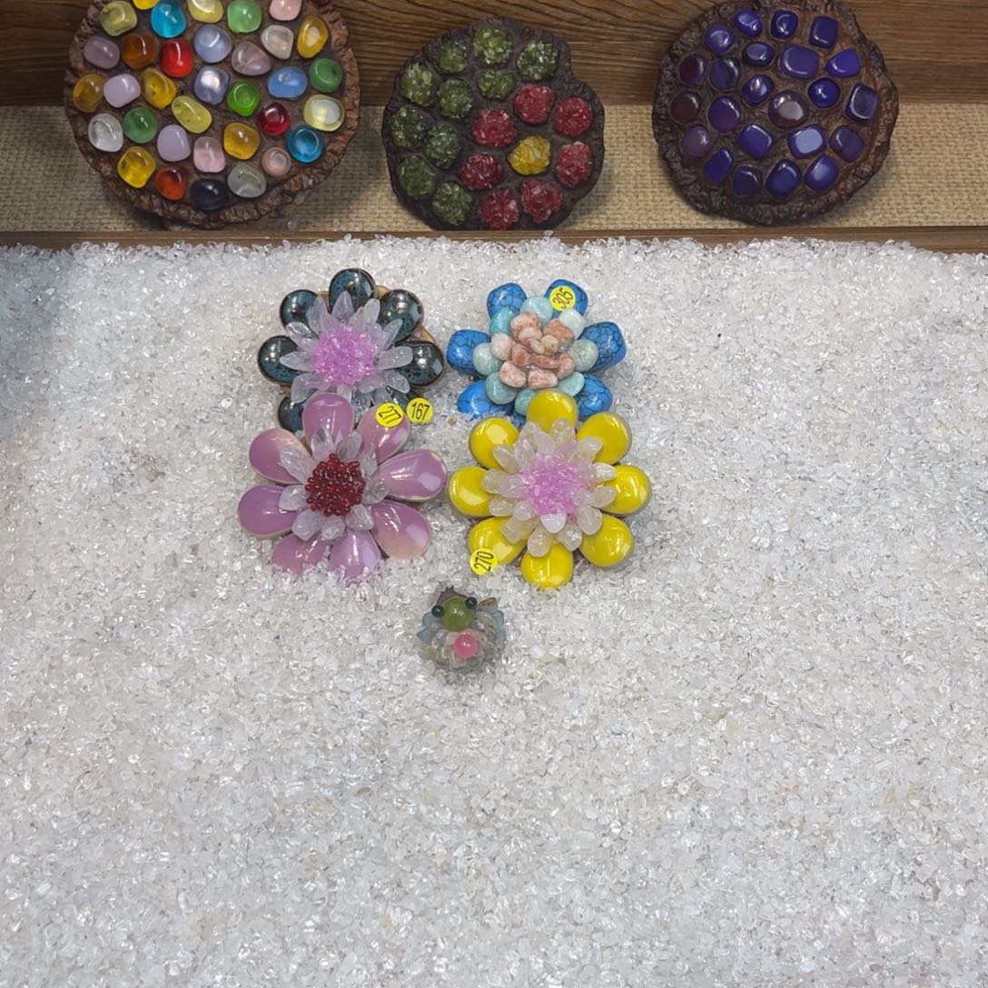 顽***）纯手工制作的塔花