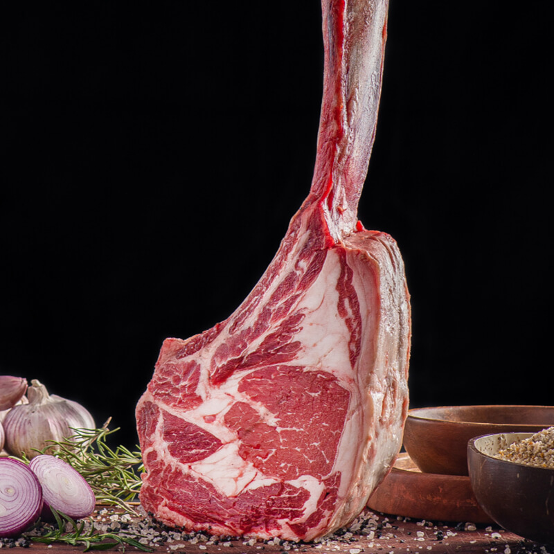 原切牛排原切澳洲谷饲战斧牛排代骨眼肉老饕肉进口生鲜牛肉