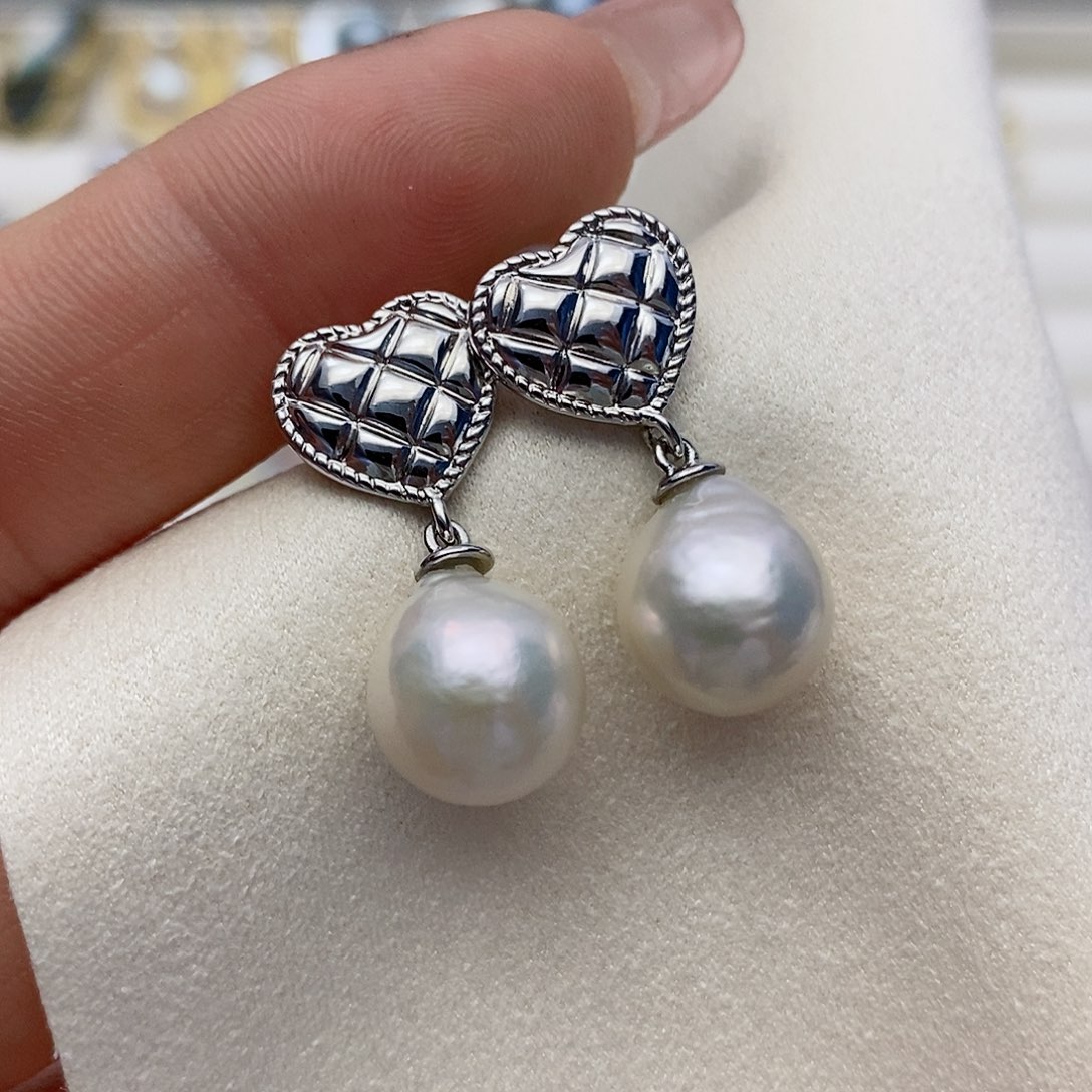 【闪购商品】淡水珍珠耳饰未镶嵌5