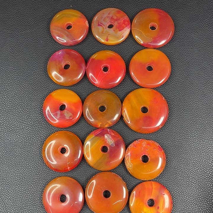 吊坠玛瑙未镶嵌T10藏红花吊坠带坑拍一发三发其一