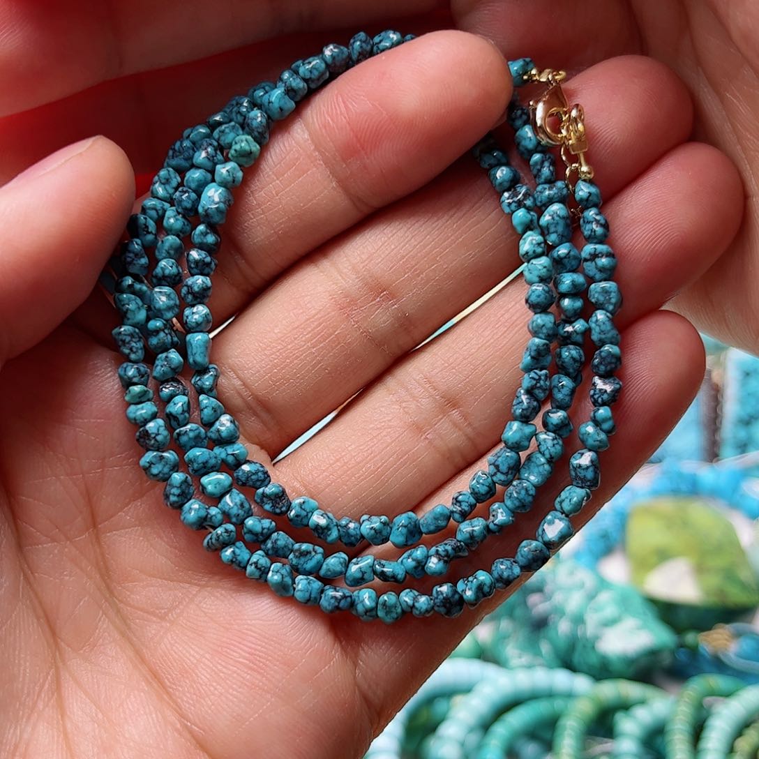 绿松石珠宝奇石未镶嵌