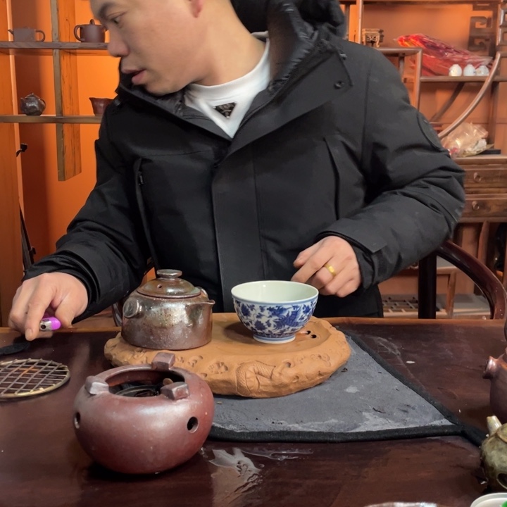 紫砂柴烧手工茶器