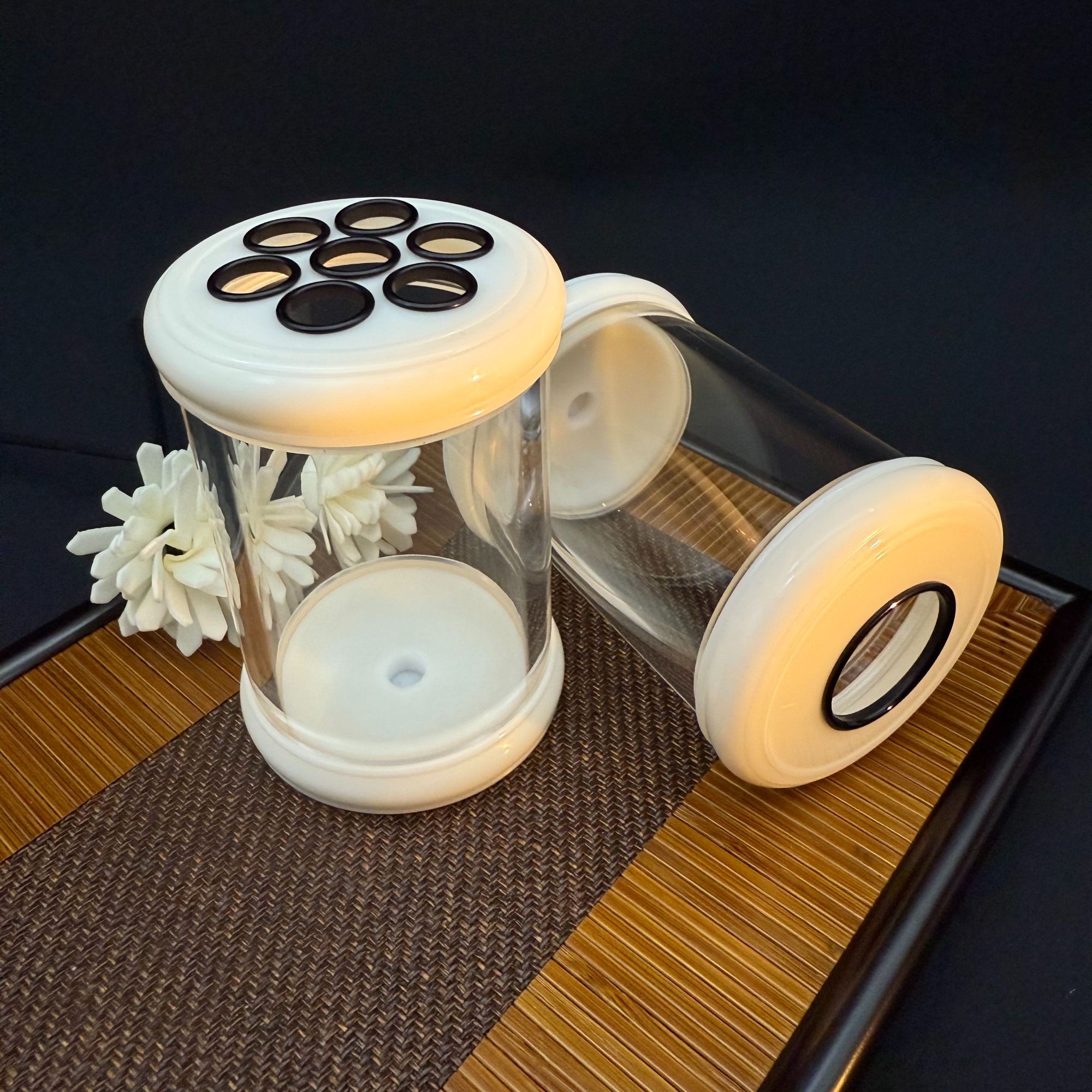 曹旭升七孔独眼蝈蝈叫罐套装直径60高100出叫利器考试罐