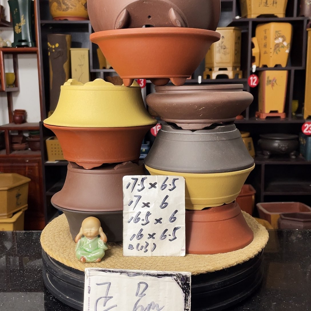 紫砂D-婉秋紫砂花盆