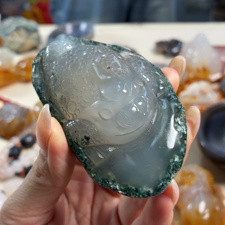 玛瑙/玉髓未镶嵌吊坠(不含链)