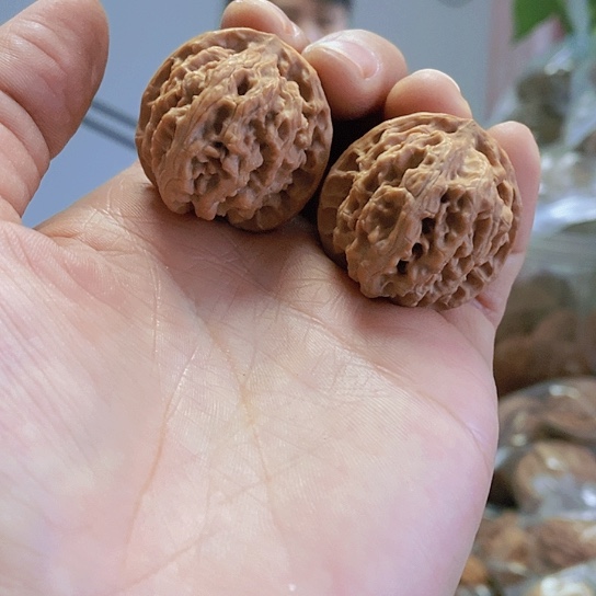 【闪购商品】把件文玩核桃32苹果迷你