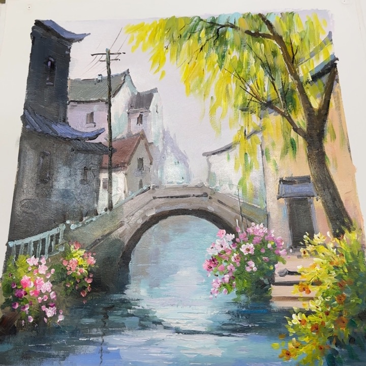 油画花花和你一起玩