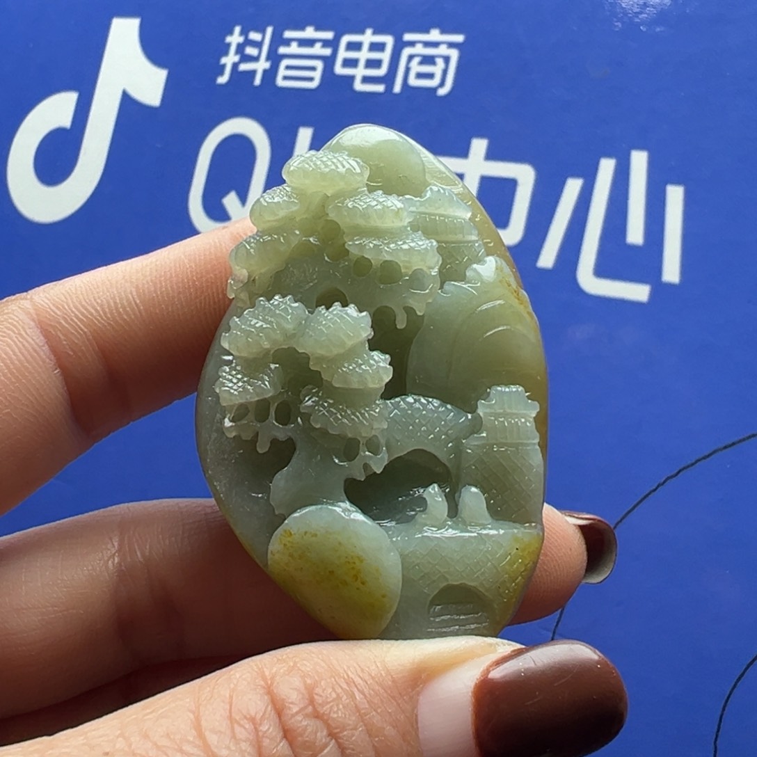 和田玉挂件未镶嵌