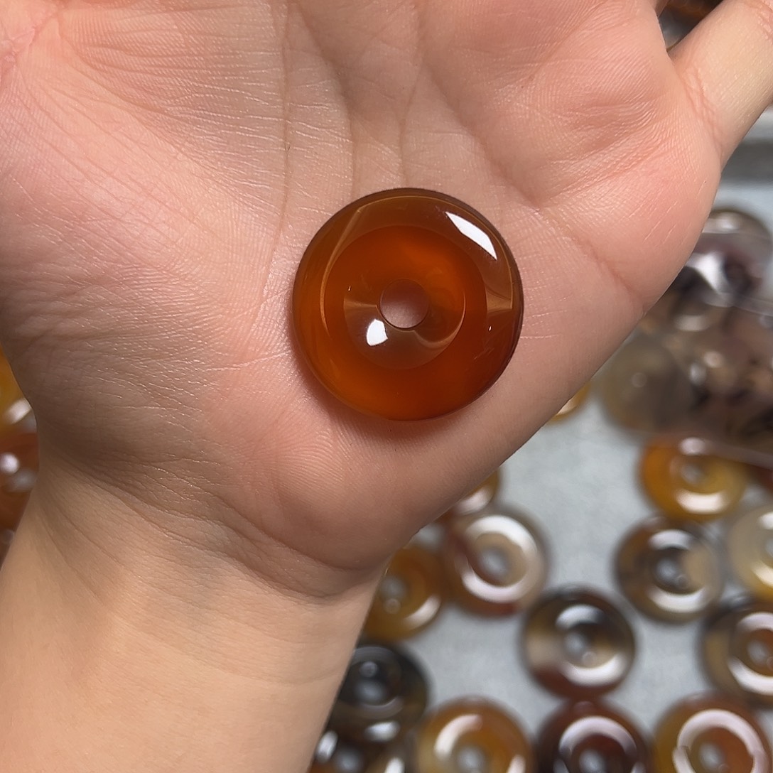 玛瑙/玉髓未镶嵌颈饰