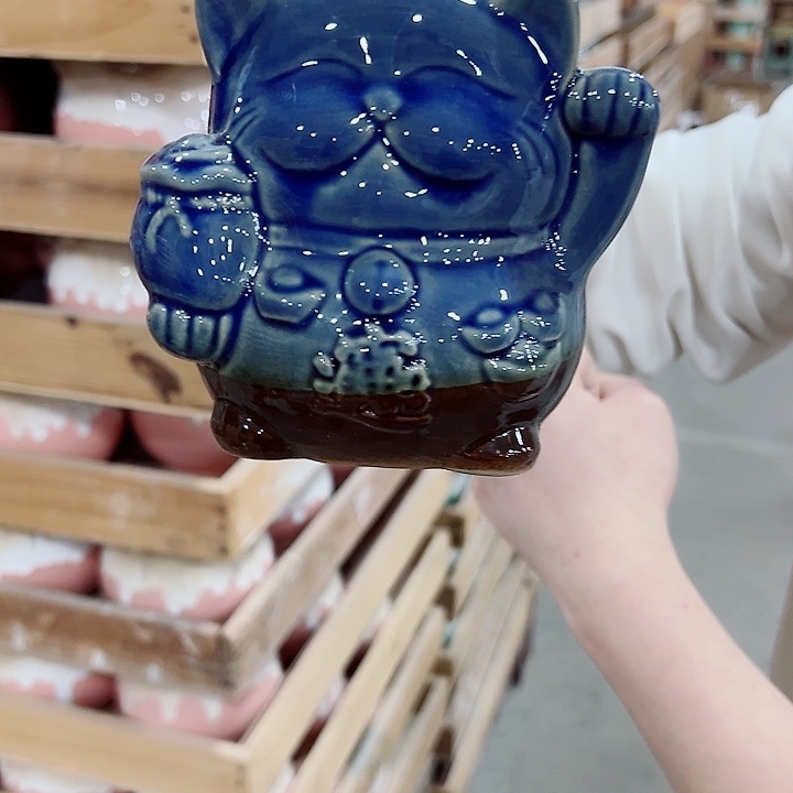 有孔，凑单福利满10元发货陶瓷多肉花盆！