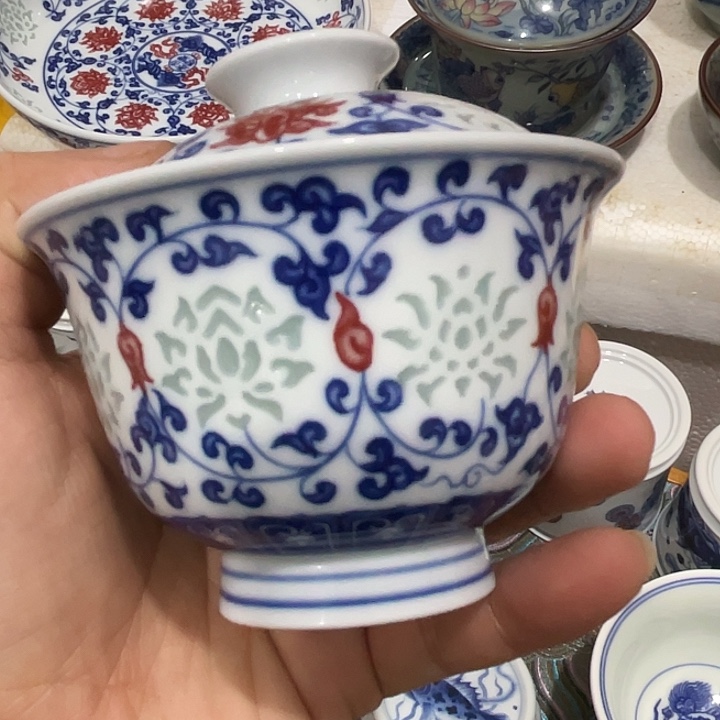 陶摆件景德镇陶瓷主人杯223