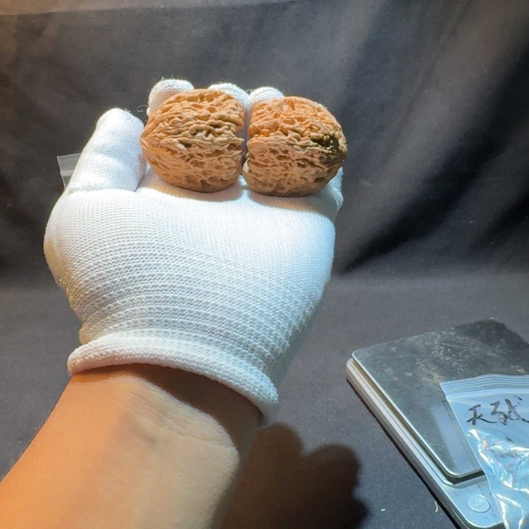 文玩核桃把件16号链接40轻微色差桩型牛