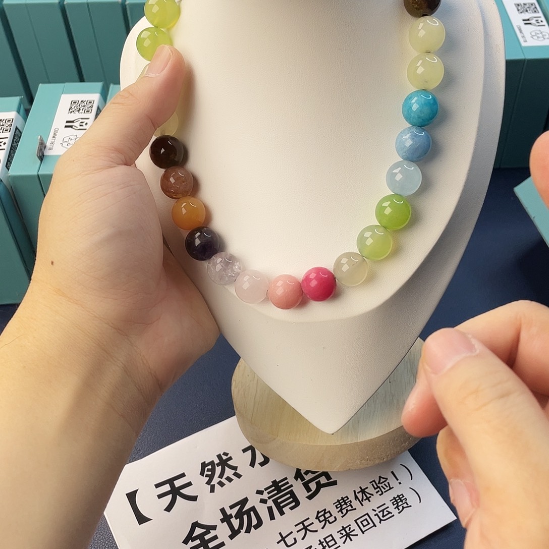 水晶银S925镶嵌手链