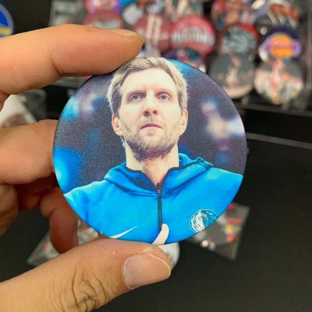 球星吧唧徽章 随机10个徽章 58mm