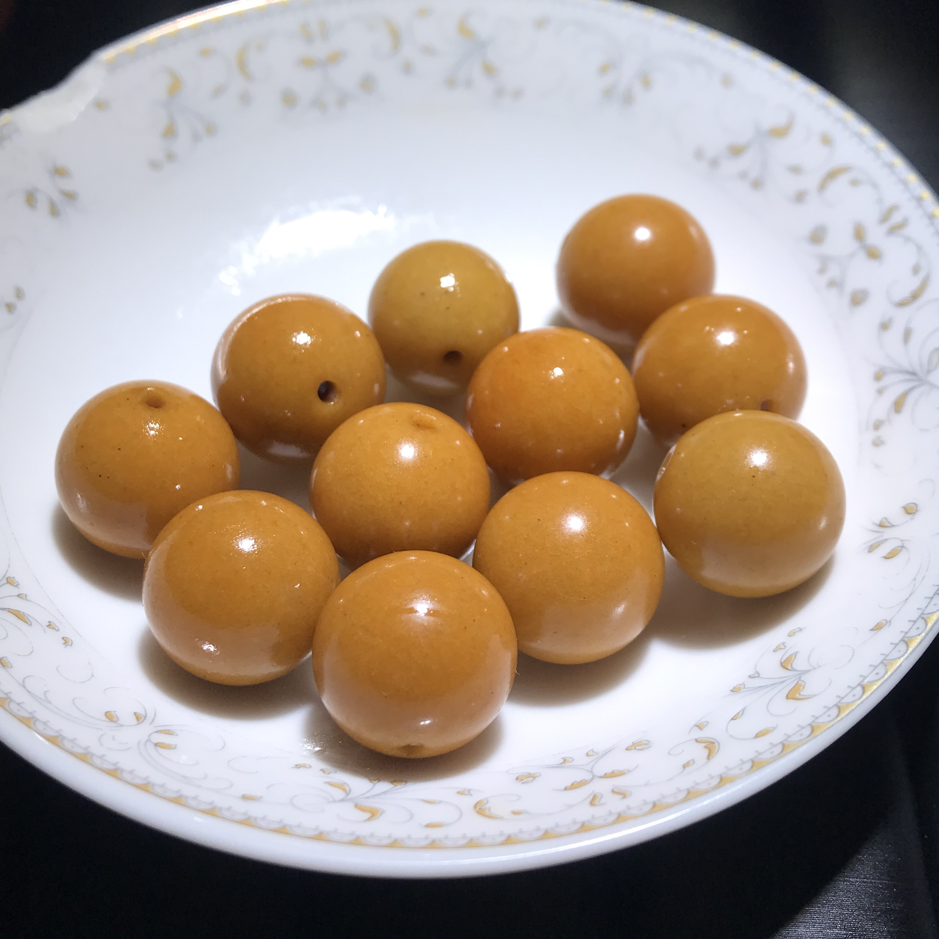 卡16和田玉黄沁单珠99一粒福利价