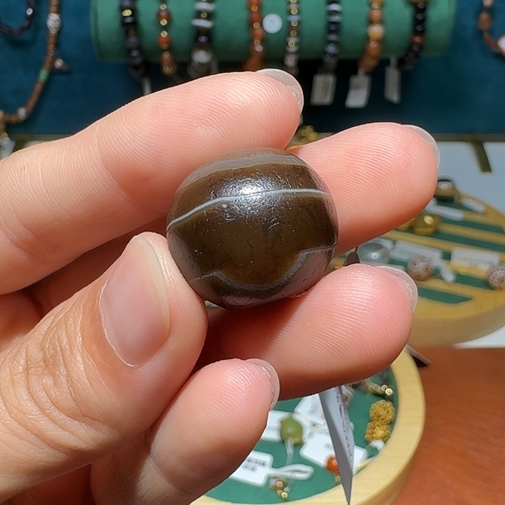 用***8未镶嵌玛瑙/玉髓珠宝半成品20.6*18mm