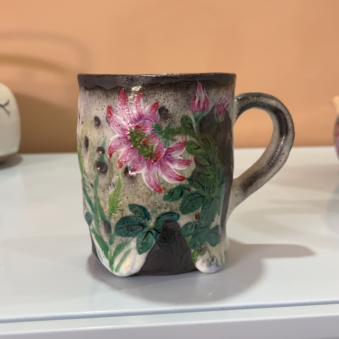 杯景德镇纯手工手绘陶瓷