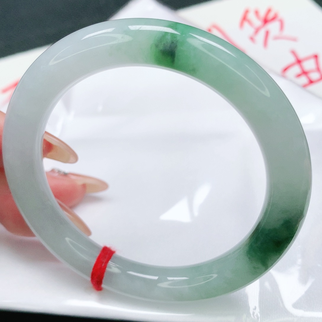 未镶嵌手镯翡翠有纹09