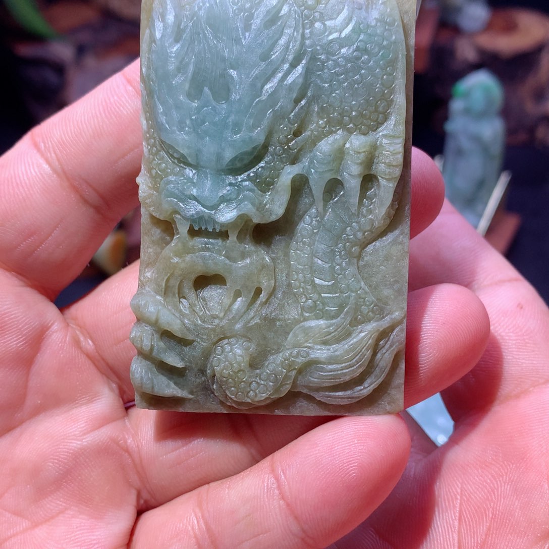 定制翡翠未镶嵌『****鱼翡翠