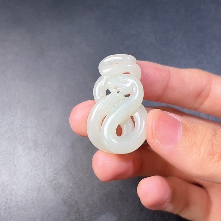 和田玉挂件未镶嵌东*