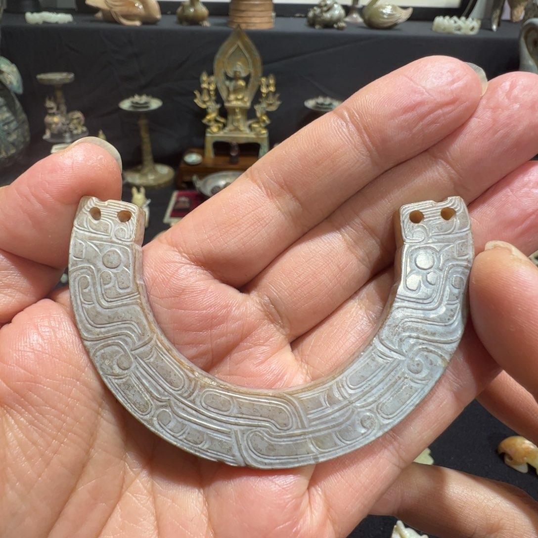 古***月和田玉（糖玉）未镶嵌挂件我在这里等着你来看看我