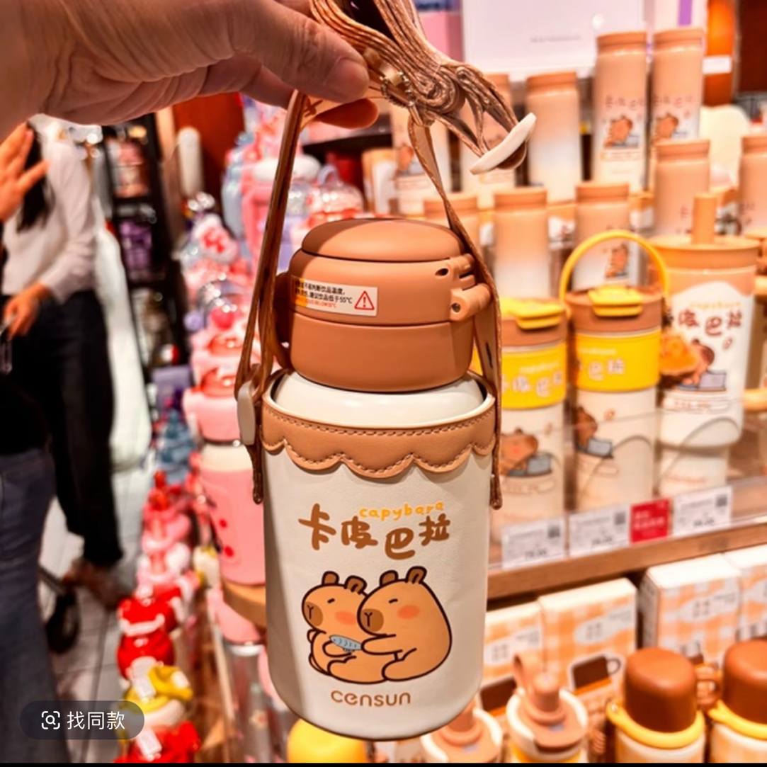 （许昌超市正品）儿童保温杯学生保温杯双饮杯