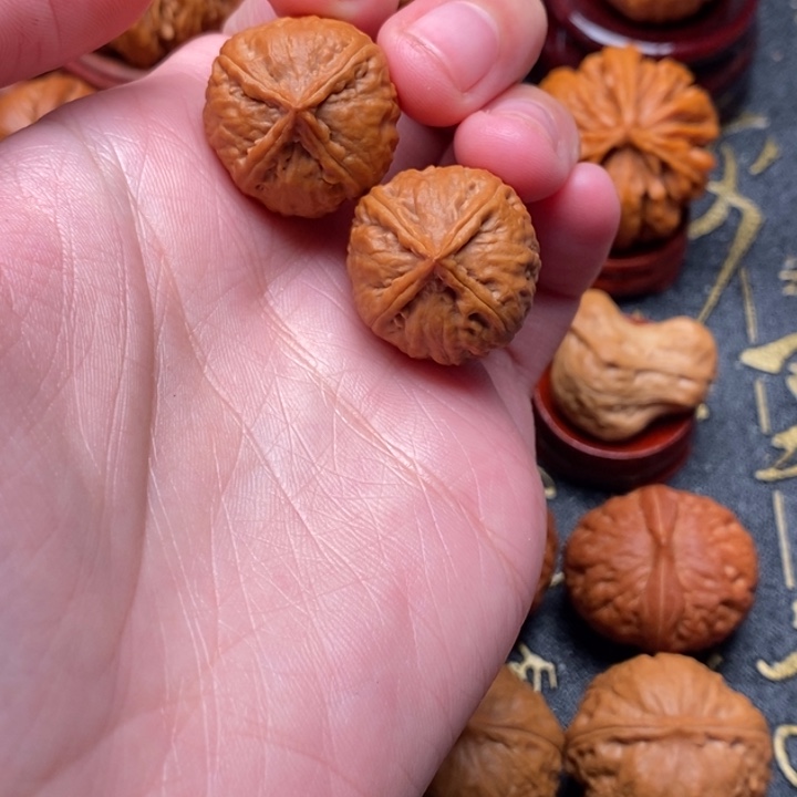 F***.吊坠文玩核桃四棱