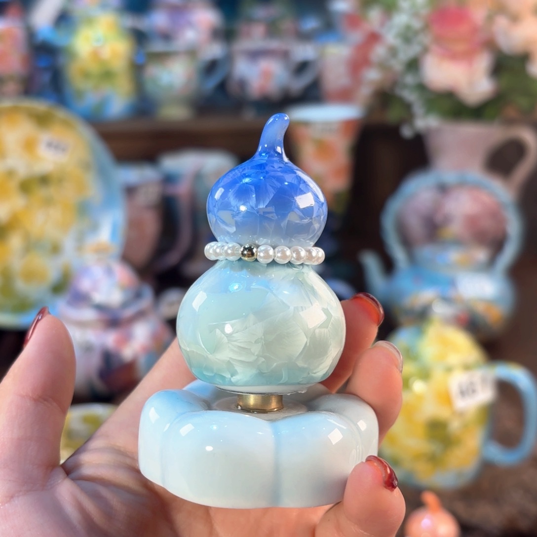 景德镇手绘高温釉下彩陶瓷茶具