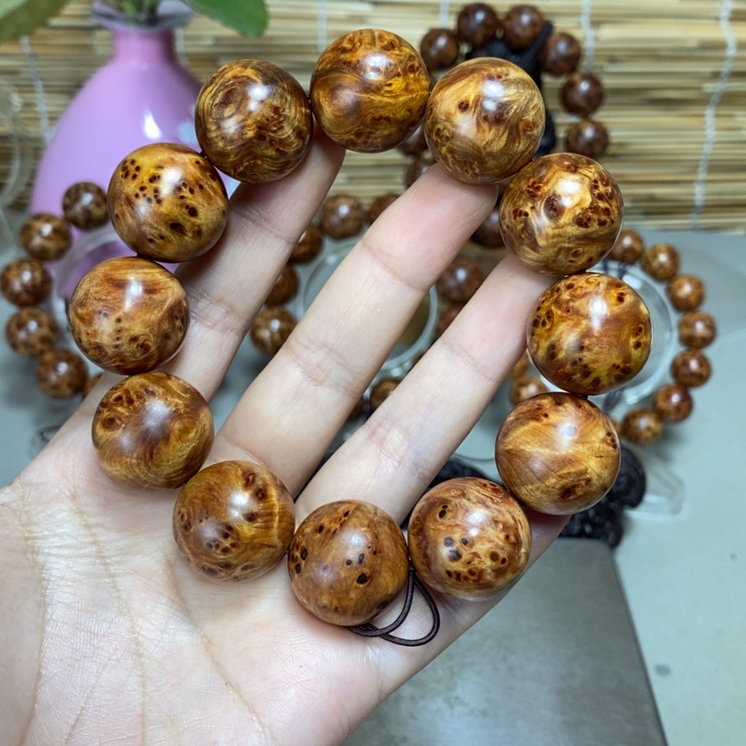 见***见手串/手链柏木（崖柏）