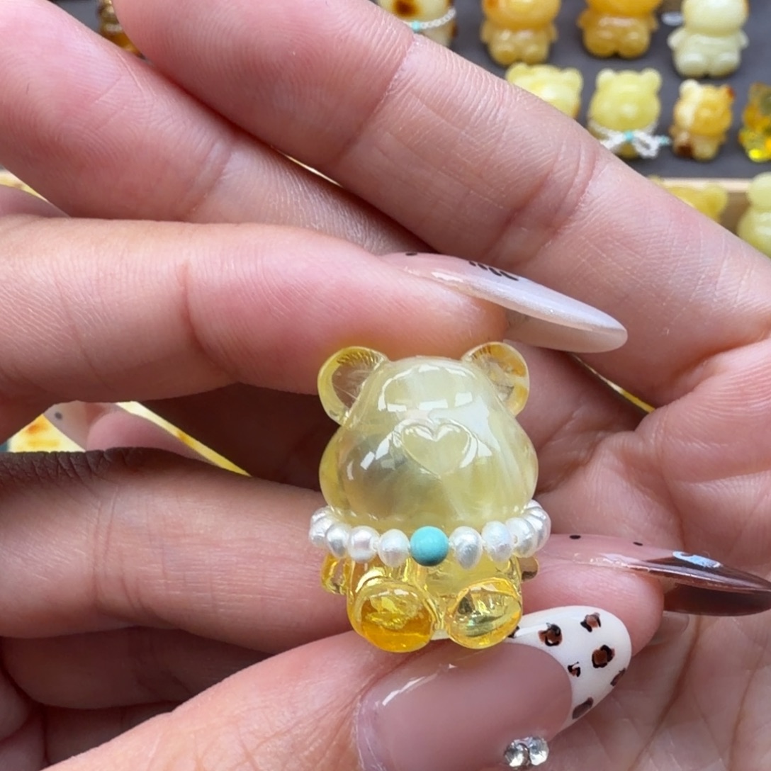琥珀未镶嵌裸石蜜蜡