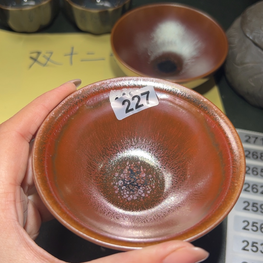 h***y茶盏全手工原矿原釉建盏